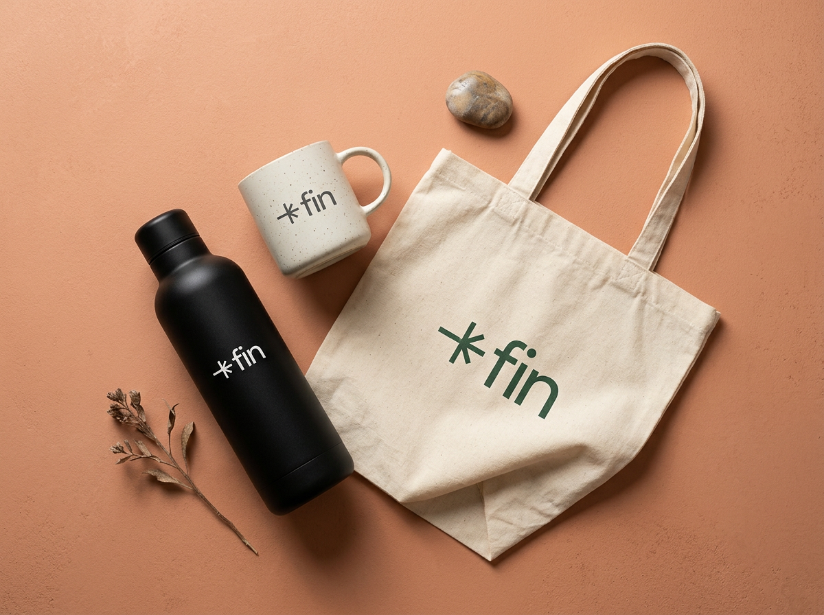 Von Peach product mockups for custom branded company merch